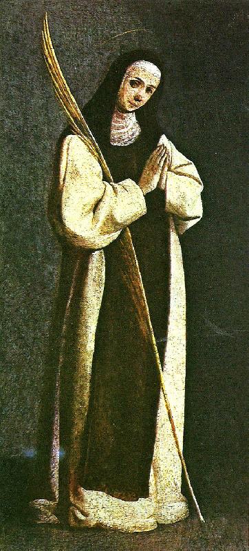 Francisco de Zurbaran martyred hieronymite nun China oil painting art